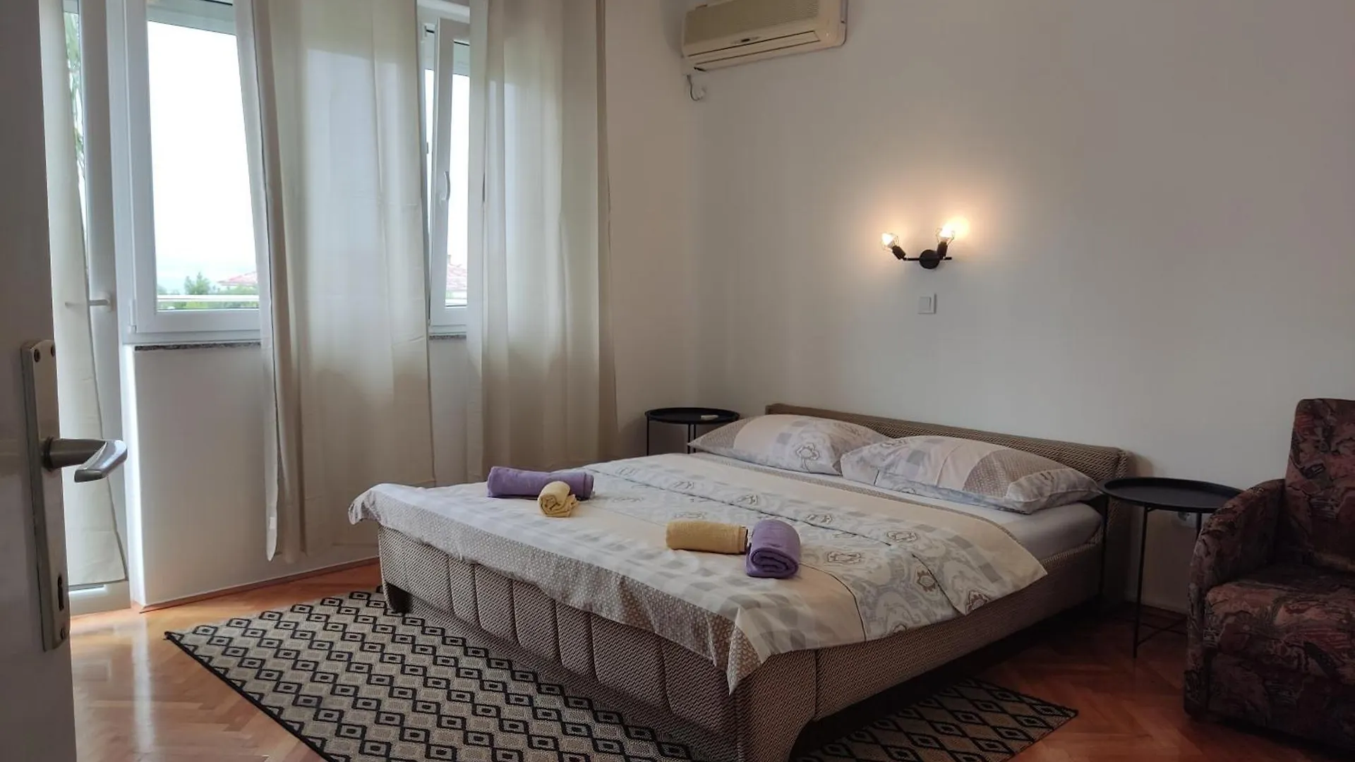 Superior, Vorgesetzter Apartments Palma 2 Badezimmer, Sandy Beach Sea View Crikvenica